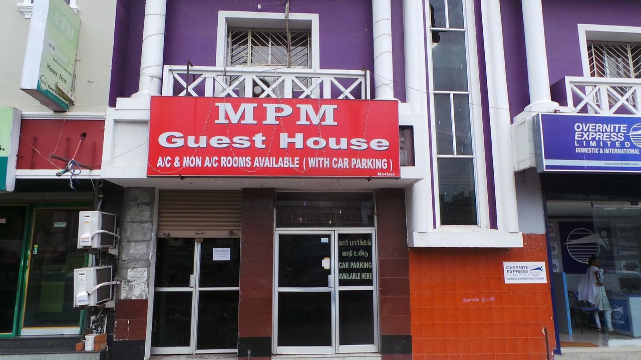 M.P.M. Guest House 蓬蒂切里 外观 照片